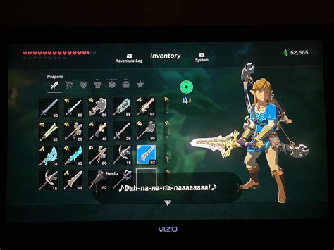 Zelda breath of the wild weapon repair