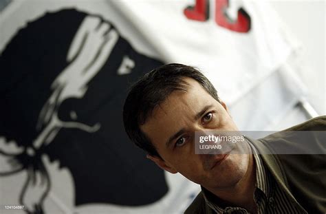 Portrait Of Jean Guy Talamoni Corsican Nationalist Leader In Bastia News Photo Getty Images