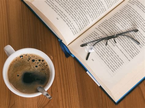 Book Coffee And Glasses Copyright Free Photo By M Vorel Libreshot