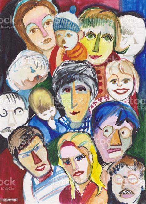 Crowd Of People Stock Illustration Download Image Now Istock