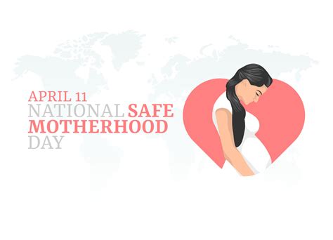 Vector Graphic Of National Safe Motherhood Day Good For National Safe Motherhood Day Celebration