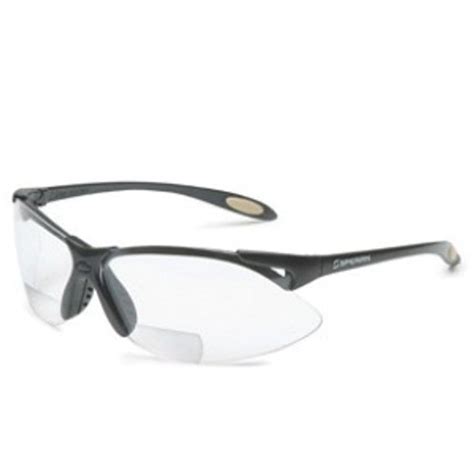 uvexå¨ a900 scratch resistant bi focal safety reading glasses universal 1 5 diopter black
