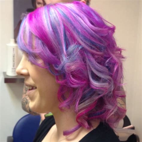 Pink Purple Blue Hair Hair Pinterest Pink Blue Hair