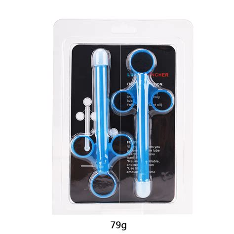 Wholesale Lubricant Applicator Enema Injector Anal Vagina Clean Tools Syringe Sex Aid Tool Lube