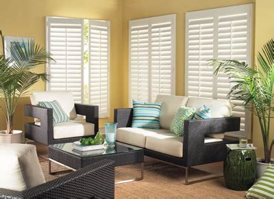 Waterproof, antimicrobial, and easy to clean. Shutters - THE DRAPERY SHOP