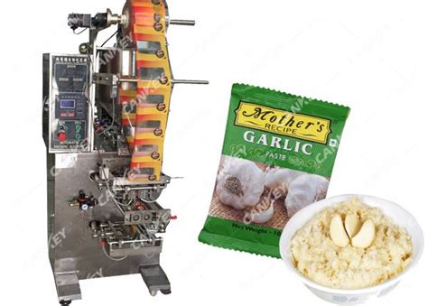 ginger garlic paste packing machine supplier cankey