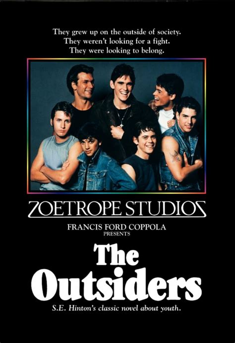 The cinematography is flat and appears to have been shot on a consumer hd camera. The Outsiders 8x10 11x17 16x20 24x36 27x40 Movie Poster ...