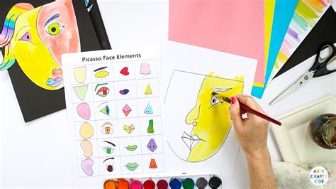 Picasso Faces Easy Art For Kids Arty Crafty Kids