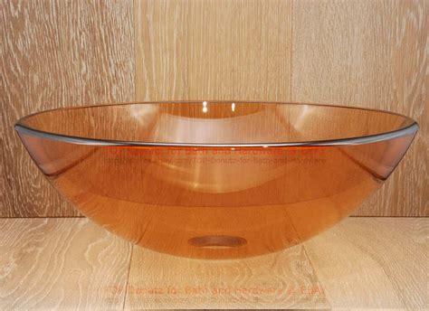 Bathroom vanity with bowl on top. Bathroom Glass Vessel Basin Sink Vanity Bowl EarthColor | eBay
