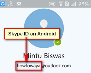 Jan 29, 2020 · all a skype contact of yours has to do in order to find your skype id for you is: How to Check My Skype Username or Skype ID on Android and ...