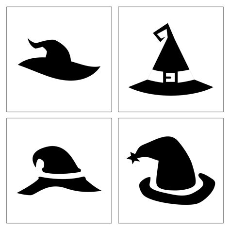 Witch Hat Template Printable