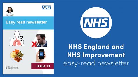 Nhs England And Nhs Improvement Easy Read Newsletter Issue 13