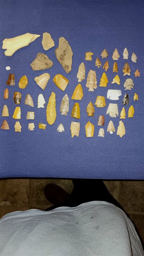 Authentic Indian Arrowheads Artifacts Collection Ebay