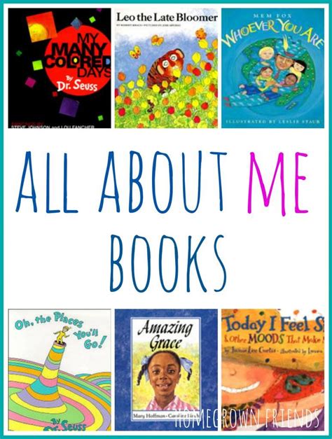 Collection Of Picture Books Perfect For An All About Me Theme For