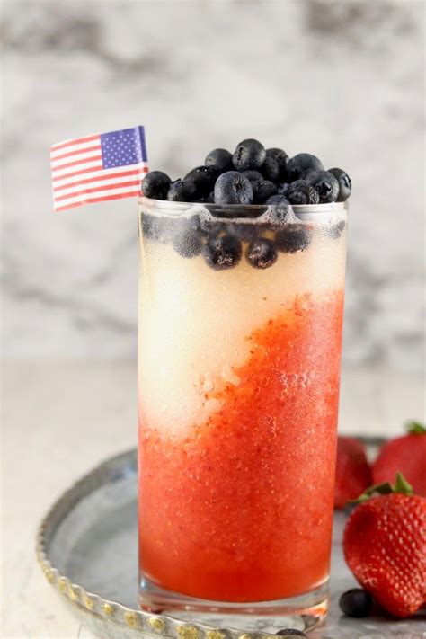 Red White And Blue Daiquiris Are Perfect For Summer Holiday Parties
