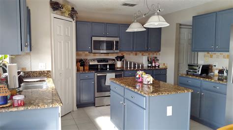 This is two coats pulled thin. Kitchen Makeover in Gray Gel Stain | General Finishes Design Center