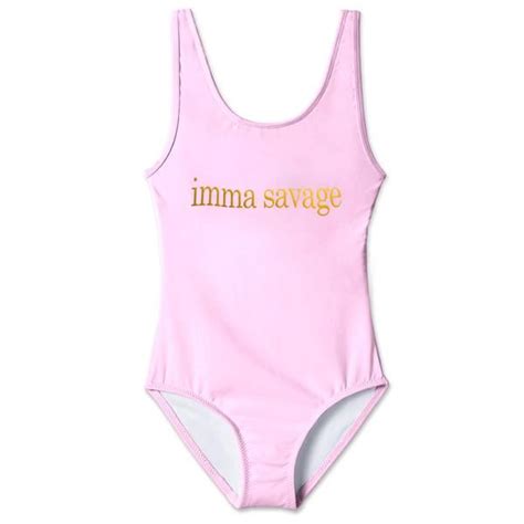 Imma Savage Swimsuit Tank Swimsuit Swimsuits Girls Bathing Suits