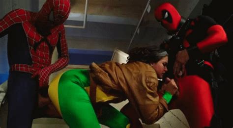 Oh Nothing Just Deadpool And Spider Man Fucking Rogue