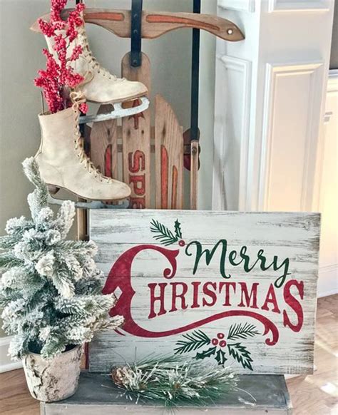 Stylish Christmas Pallet Sign Designs Homemydesign