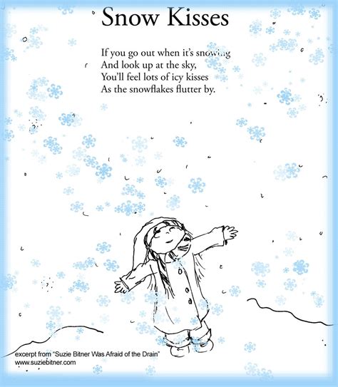 Printable Snowflake Poem