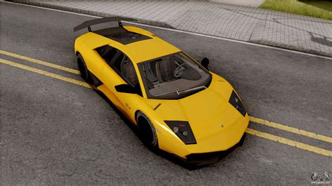 Lamborghini Murcielago Lp670 4 Sv Yellow Para Gta San Andreas