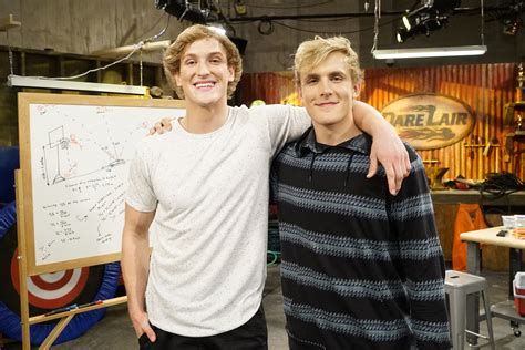 Photos Bizaardvark Guest Stars Jake Paul With Logan Paul And More