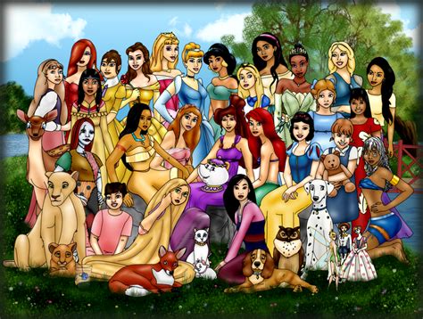 The Disney Women By Falsedisposition On Deviantart