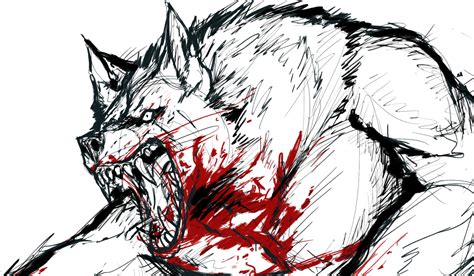 Https://tommynaija.com/draw/how To Draw A Bloody Wolf Easy