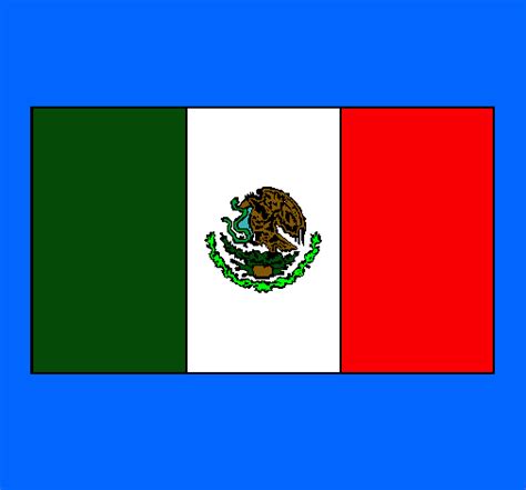 Arriba 105 Foto Lapiz Dibujos De La Bandera De México Lleno