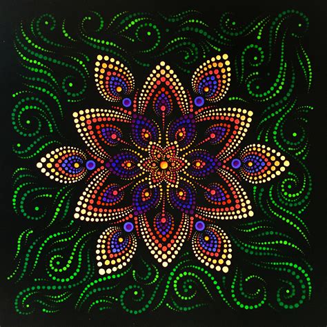 Mandala Dot Art Printable Patterns