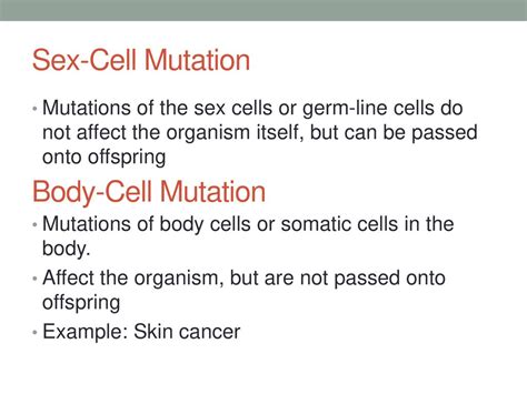 Mutations Ppt Download