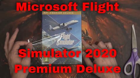 Microsoft Flight Simulator 2020 Premium Deluxe Unboxing With Preorder