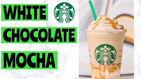 How To Make Starbucks White Chocolate Mocha Frappuccino Diy