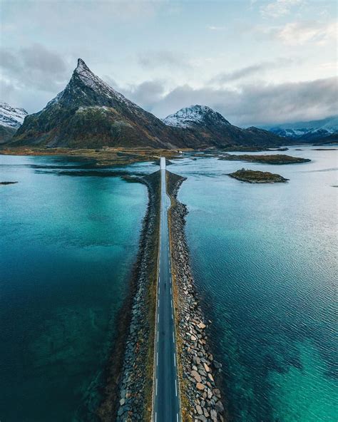 Road To Lofoten Islands Norway Lofoten Islands Norway Places To