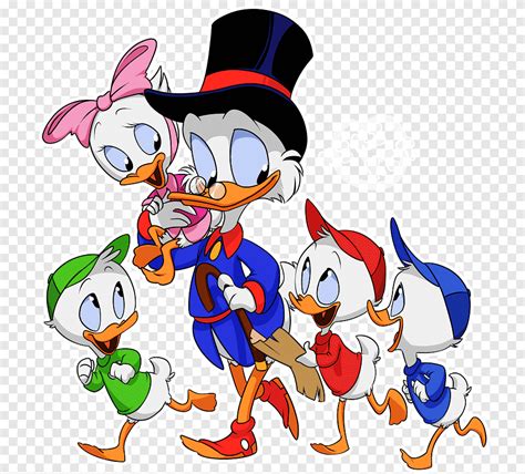 Kaczor Donald Huey Dewey I Louie Scrooge Mcduck Daisy Duck Doraemon