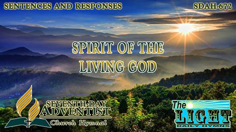 Spirit Of The Living God Hymn No 672 Sda Hymnal Instrumental