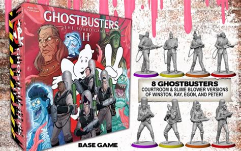 Cryptozoic Remind Us Who To Call With Ghostbusters The Board Game Ii
