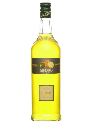 Giffard Pineapple Ananas Syrup 1000 Ml Iconic Spirits