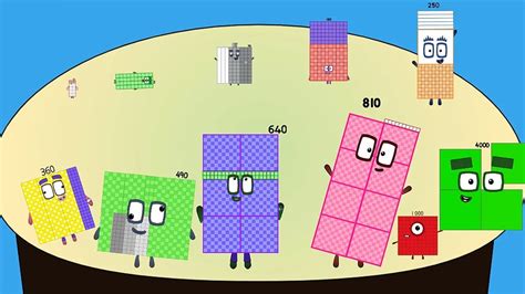 Meet Numberblock 256learn Additionnumberblocks Band But More Oblongs