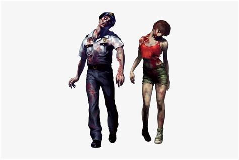 Zombie 005 Resident Evil 2 Zombies 353x469 Png Download Pngkit