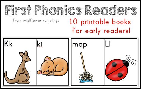 10 Phonics Readers for Early Reading