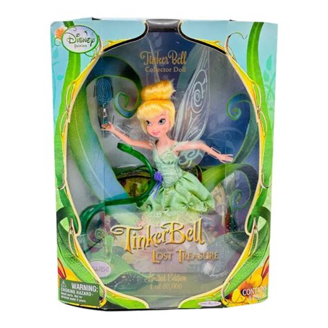 Disney Fairies Tinkerbell And The Lost Treasure Doll Limited Edition