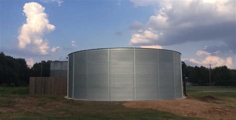 Municipal Water Storage Tank Built In Granbury Texas Subdivision