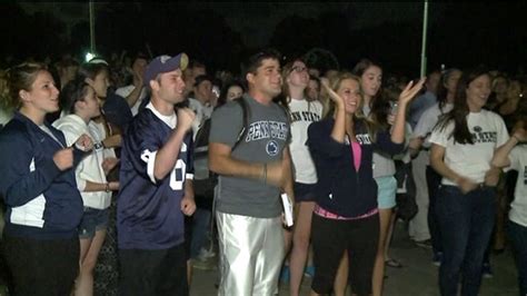 Students Rally On Penn State Main Campus