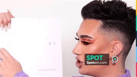 Silver Safety Pin Earring Of James Charles In James Charles Answers The
