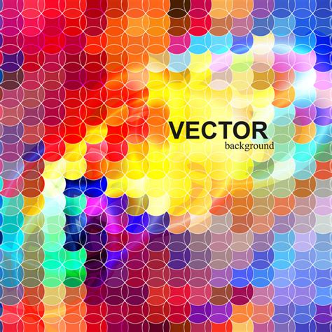 Abstract Colorful Mosaic Background Vector Vectors Graphic Art Designs