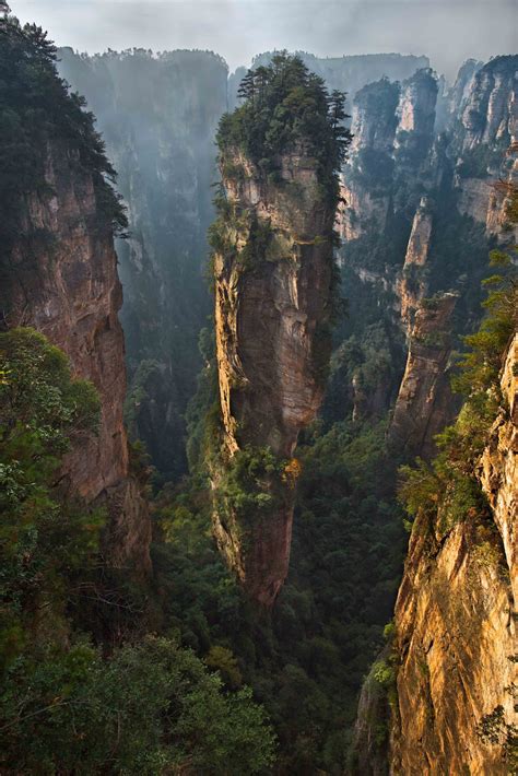 Wallpaper Zhangjiajie National Park Of China Wulingyuan Scenic Area