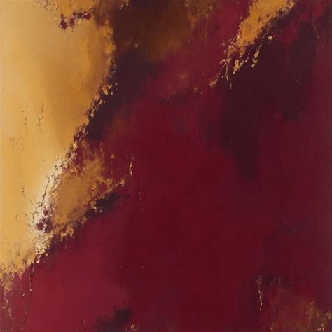 Premium Ai Image Abstract Rough Maroon And Gold Brushstroke Texture