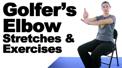 Golfers Elbow Stretches And Exercises Ask Doctor Jo Youtube