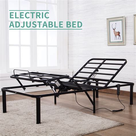 Kenwell Twin Metal Mesh Adjustable Electric Bed Frame Remote Control Ebay